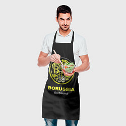 Фартук кулинарный Borussia Dortmund, цвет: 3D-принт — фото 2