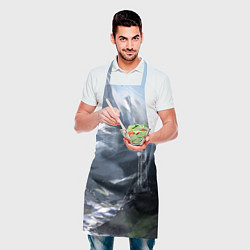 Фартук кулинарный Горы Алтая, цвет: 3D-принт — фото 2