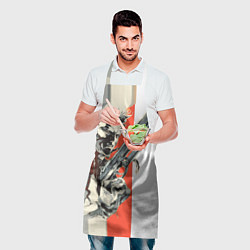 Фартук кулинарный Metal gear solid 3, цвет: 3D-принт — фото 2