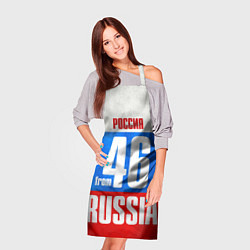 Фартук кулинарный Russia: from 46, цвет: 3D-принт — фото 2