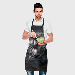 Фартук кулинарный Котик, цвет: 3D-принт — фото 2