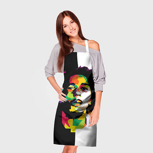 Фартук Bob Marley: Colors / 3D-принт – фото 3