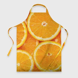 Фартук кулинарный Апельсинка, цвет: 3D-принт