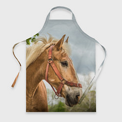 Фартук кулинарный Игривая лошадка, цвет: 3D-принт