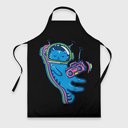 Фартук кулинарный Космокот 1, цвет: 3D-принт