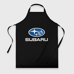 Фартук кулинарный Subaru - emblem, цвет: 3D-принт