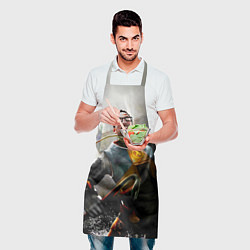 Фартук кулинарный Freeman, цвет: 3D-принт — фото 2