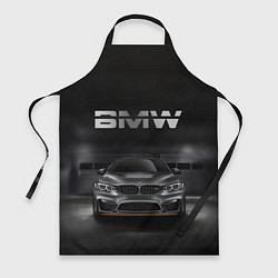 Фартук кулинарный BMW серебро, цвет: 3D-принт