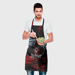Фартук кулинарный Slipknot руки зомби, цвет: 3D-принт — фото 2