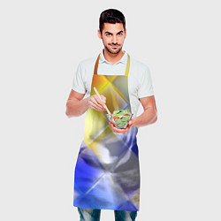 Фартук кулинарный Colorful squares, цвет: 3D-принт — фото 2