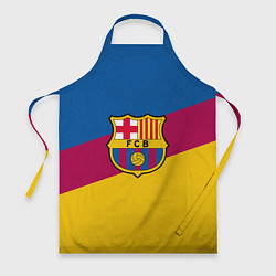 Фартук кулинарный FC Barcelona 2018 Colors, цвет: 3D-принт