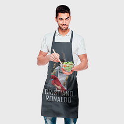 Фартук кулинарный Christiano Ronaldo, цвет: 3D-принт — фото 2