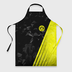 Фартук кулинарный FC Borussia Dortmund: Abstract, цвет: 3D-принт