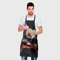Фартук кулинарный Metallica: James Alan Hatfield, цвет: 3D-принт — фото 2