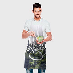 Фартук кулинарный Jah Khalib: Green Forest, цвет: 3D-принт — фото 2
