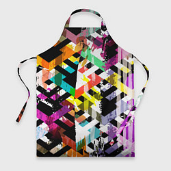 Фартук кулинарный Геометрия в красках, цвет: 3D-принт