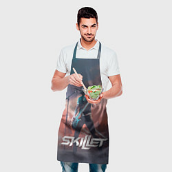 Фартук кулинарный Skillet: John Cooper, цвет: 3D-принт — фото 2
