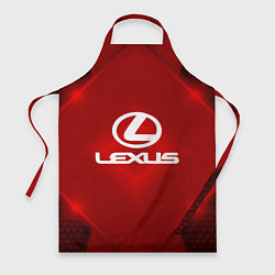 Фартук кулинарный Lexus: Red Light, цвет: 3D-принт