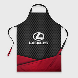 Фартук кулинарный Lexus: Grey Carbon, цвет: 3D-принт