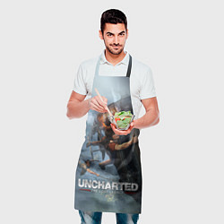 Фартук кулинарный Uncharted: The Lost Legacy, цвет: 3D-принт — фото 2