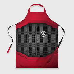 Фартук кулинарный Mercedes Benz: Metal Sport, цвет: 3D-принт