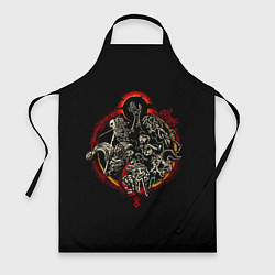 Фартук кулинарный Berserk Devils, цвет: 3D-принт
