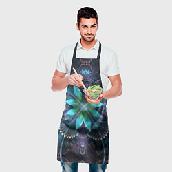 Фартук кулинарный Астральная мандала, цвет: 3D-принт — фото 2