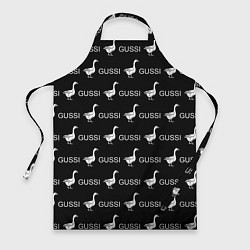 Фартук кулинарный GUSSI: Black Pattern, цвет: 3D-принт