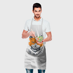 Фартук кулинарный Hello Fox, цвет: 3D-принт — фото 2