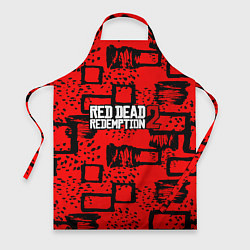 Фартук кулинарный Red Dead Redemption 2, цвет: 3D-принт