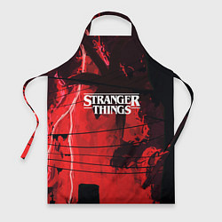 Фартук кулинарный Stranger Things: Red Dream, цвет: 3D-принт