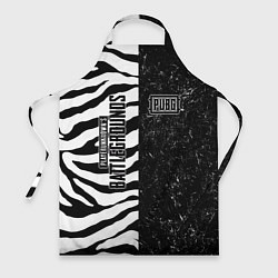 Фартук кулинарный PUBG: Zebras Lifestyle, цвет: 3D-принт