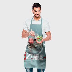 Фартук кулинарный I Zombie, цвет: 3D-принт — фото 2