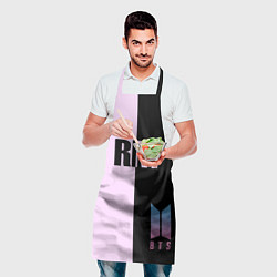 Фартук кулинарный BTS RM, цвет: 3D-принт — фото 2