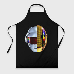 Фартук кулинарный Daft Punk: Smile Helmet, цвет: 3D-принт