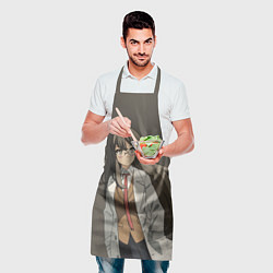 Фартук кулинарный Rascal Does Not Dream, цвет: 3D-принт — фото 2