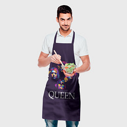 Фартук кулинарный Queen: Fan Art, цвет: 3D-принт — фото 2