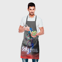 Фартук кулинарный Sally Face: Rock Star, цвет: 3D-принт — фото 2