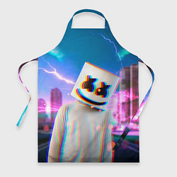 Фартук Marshmello: Glitch Effect