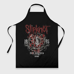 Фартук кулинарный Slipknot 1995, цвет: 3D-принт