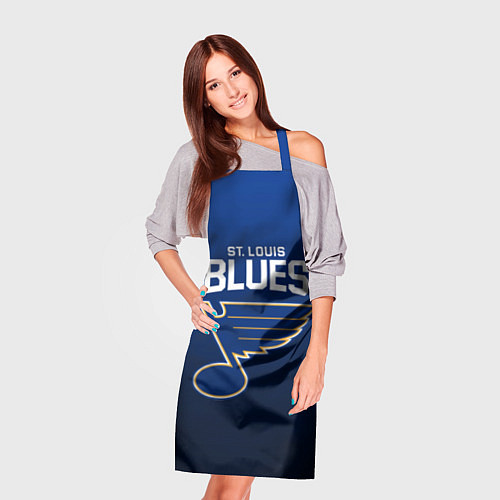 Фартук St Louis Blues / 3D-принт – фото 3