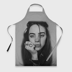 Фартук кулинарный BILLIE EILISH, цвет: 3D-принт