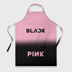 Фартук Blackpink - розово-черный