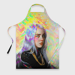 Фартук кулинарный Billie Eilish, цвет: 3D-принт