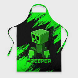 Фартук кулинарный MINECRAFT CREEPER, цвет: 3D-принт