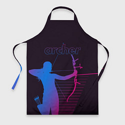 Фартук кулинарный Archer, цвет: 3D-принт