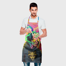 Фартук кулинарный Девушка На Стиле, цвет: 3D-принт — фото 2