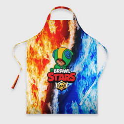 Фартук кулинарный BRAWL STARS LEON, цвет: 3D-принт