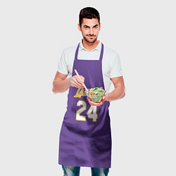 Фартук кулинарный Los Angeles Lakers Kobe Brya, цвет: 3D-принт — фото 2