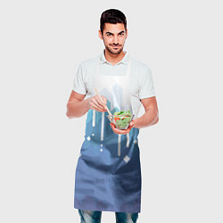 Фартук кулинарный Пиксельные сливки, цвет: 3D-принт — фото 2